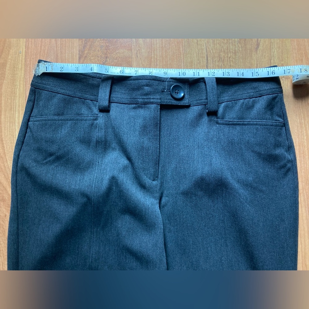 Talbots Petites Stretch Gray Women’s Straight Leg Dress Pants Slacks NWT Sz 12 - Picture 6 of 10
